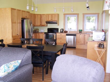 Open Concept Kitchen Dining Living room